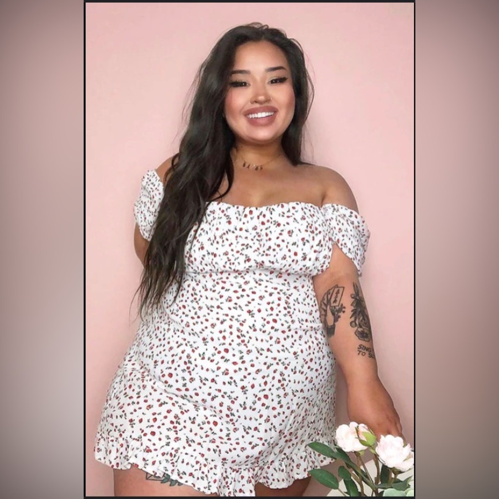 Berry Beaut Mini Dress- Fashion Nova Plus